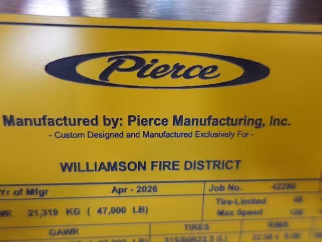 Williamson Fire District, NY production progress photo from May 2, 2026 (img-006)