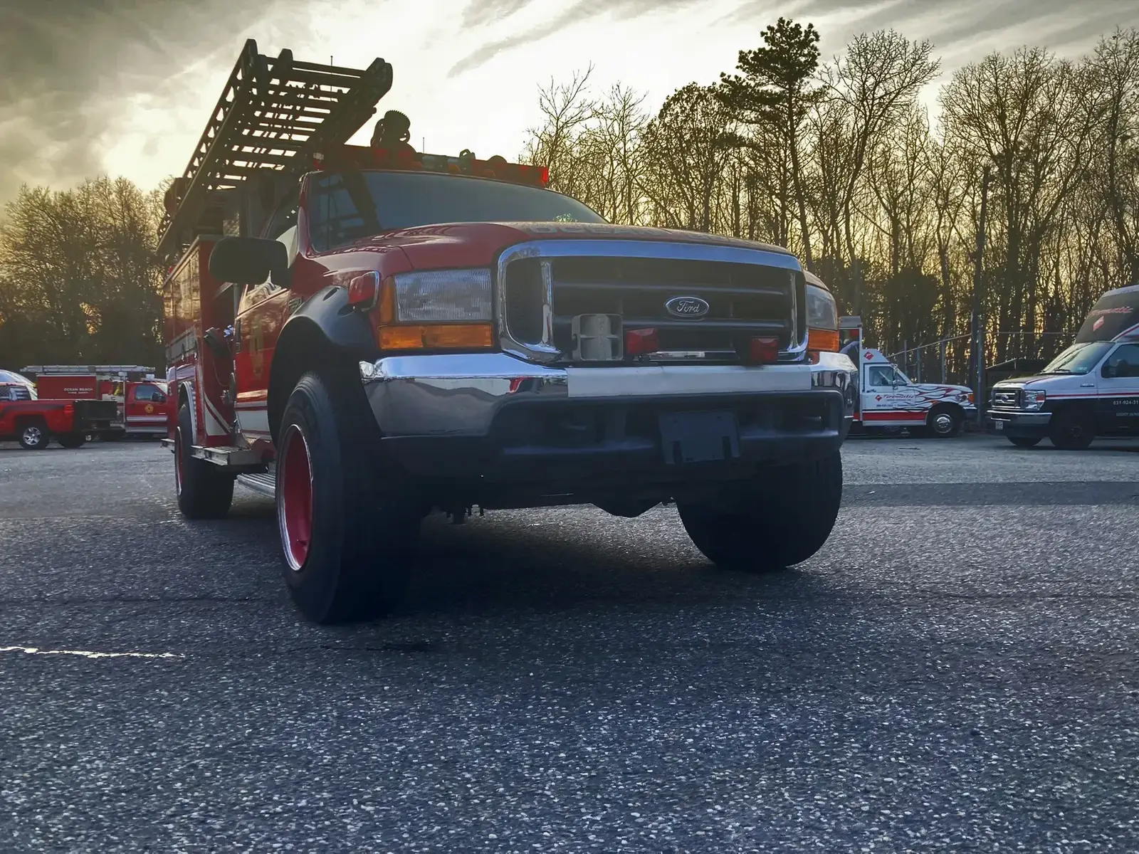 1999 Ford F550 mini pumper