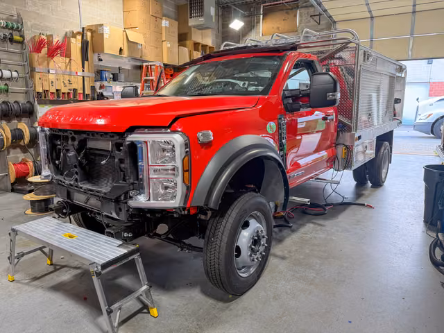 Rally 500 Wildland Pumper production photo