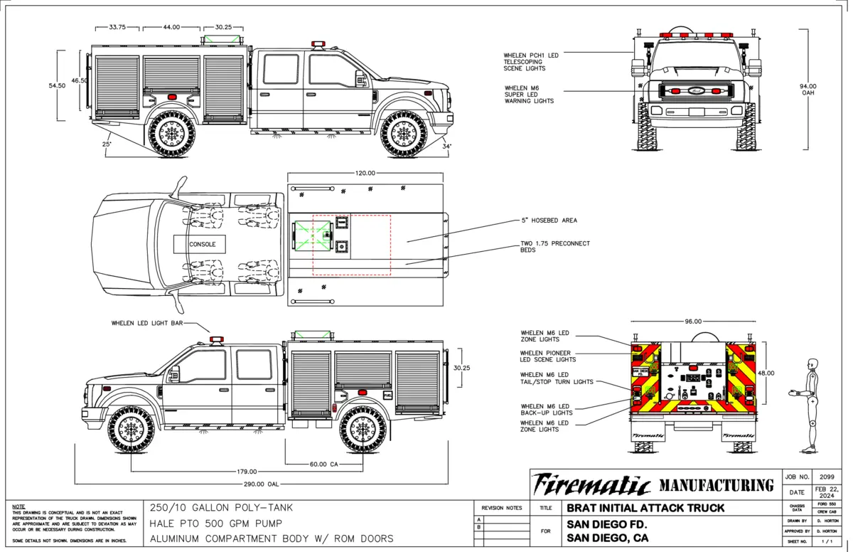 B.R.A.T. Initial Attack Truck – San Diego FD drawing preview