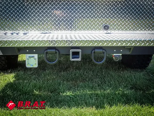 Rear lower panel showing multiple circular utility connections.