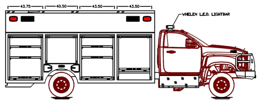 Tallman, NY FD Rescue B.R.A.T. drawing preview