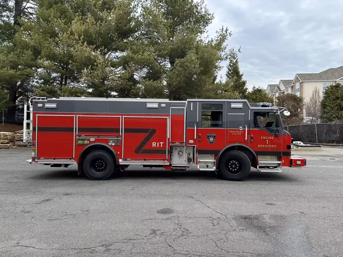 Branford Pierce Impel PUC pumper driver-side profile view