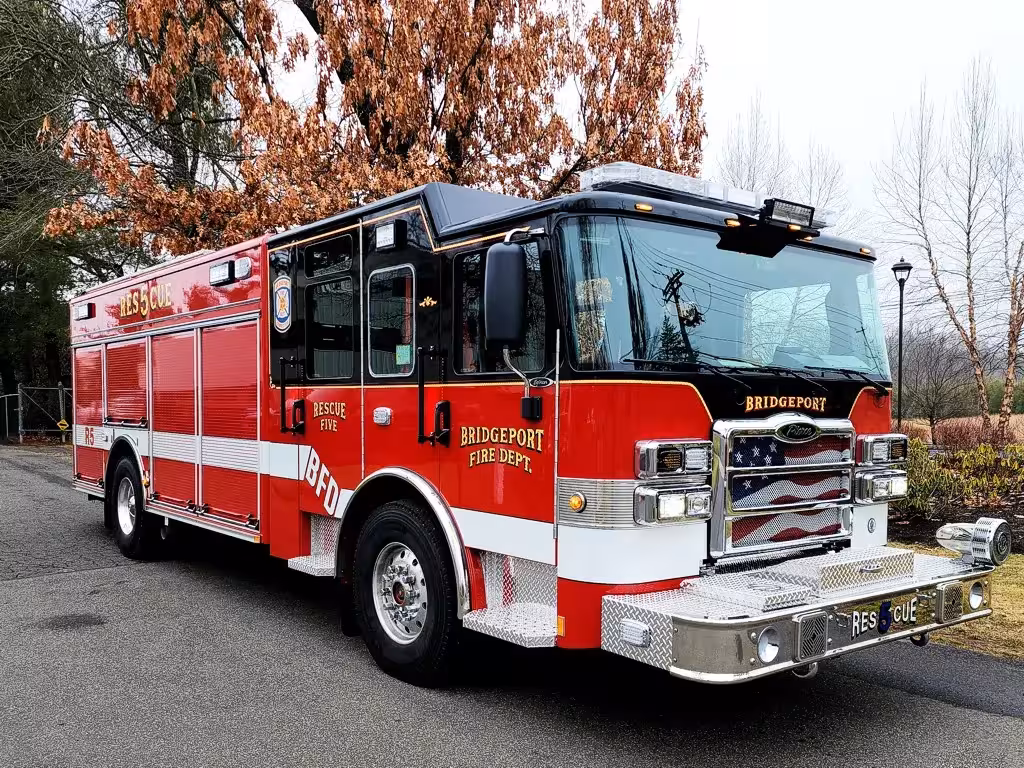 Pierce Enforcer Rescue exterior view