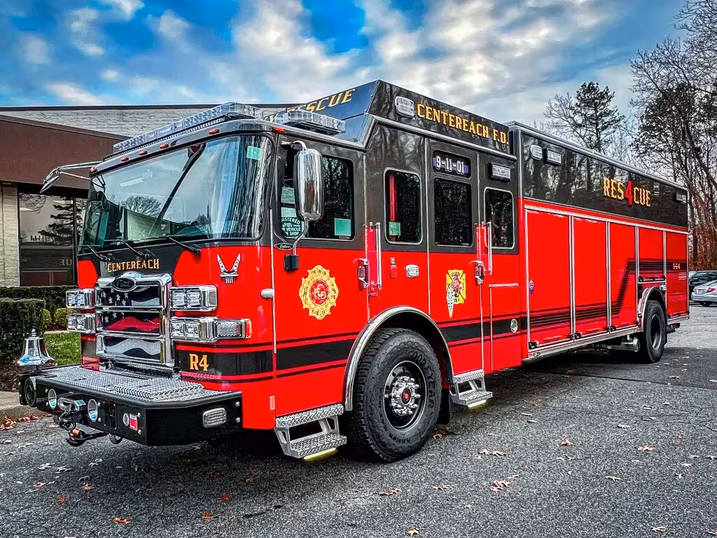 Pierce Enforcer Rescue exterior view