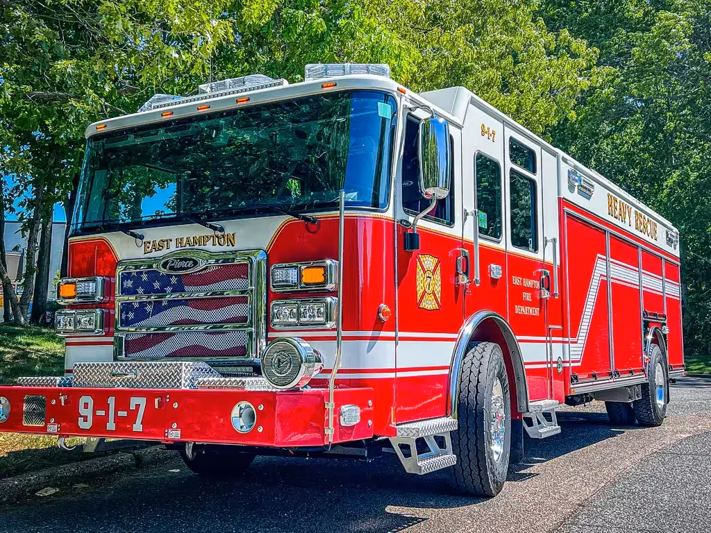 Pierce Enforcer Rescue exterior view
