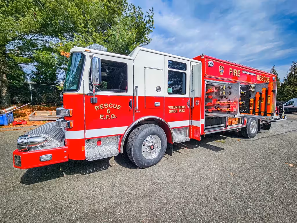 Pierce Enforcer Rescue exterior view