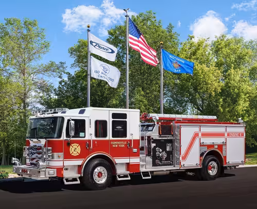 Pierce Enforcer Pumper exterior view, photo 2 of 3