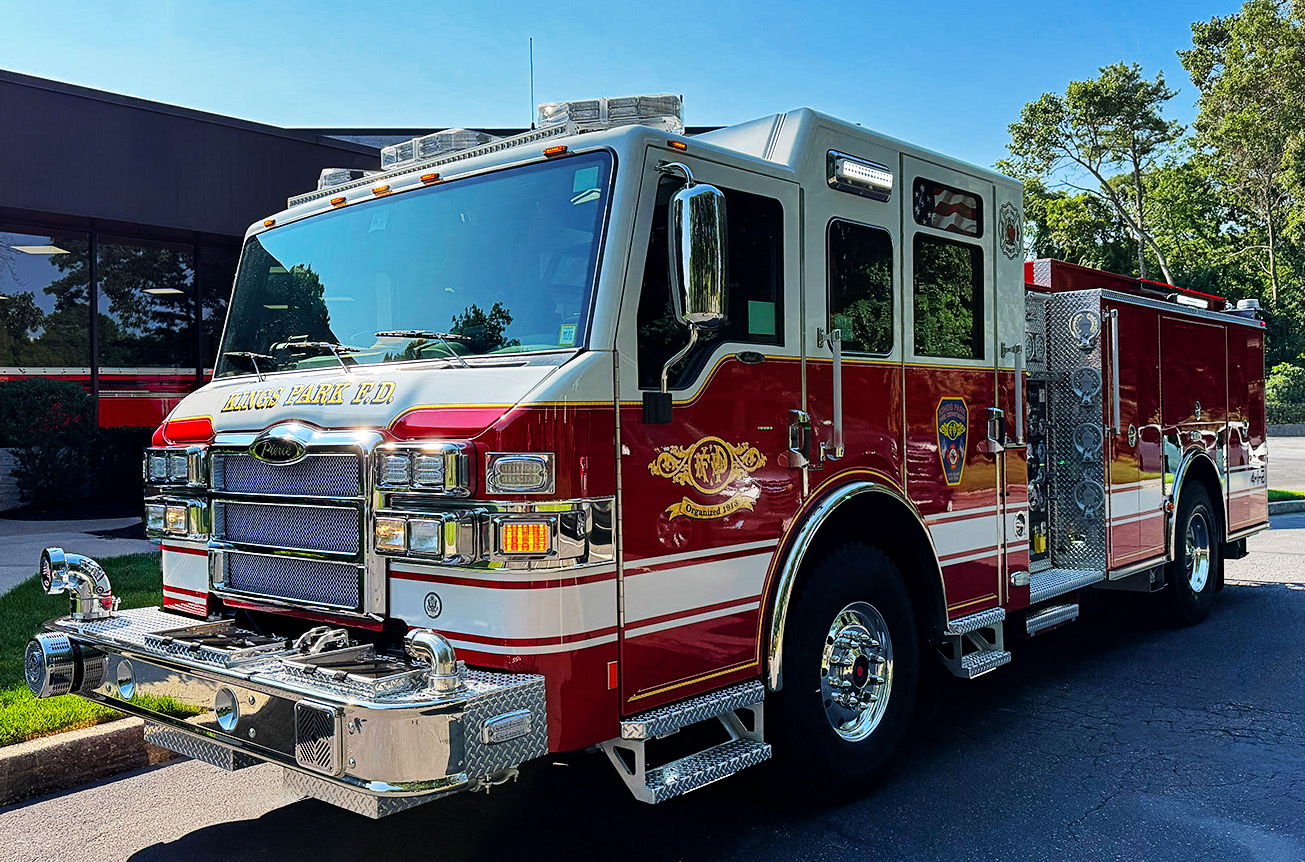 Pierce Impel Pumper exterior view