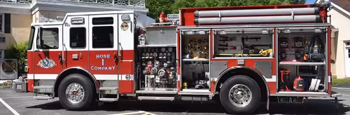 Pierce Enforcer elevated exterior view, photo 26 of 26
