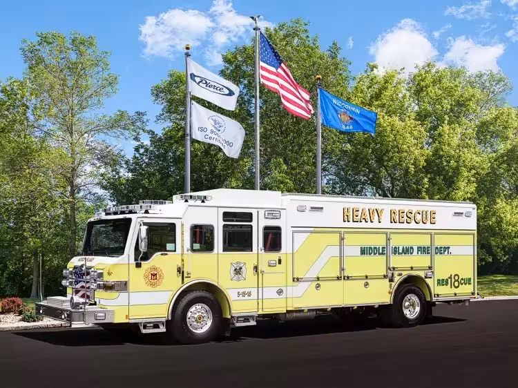 Pierce Impel Rescue exterior view
