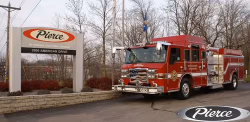 Pierce Velocity Pumper exterior view