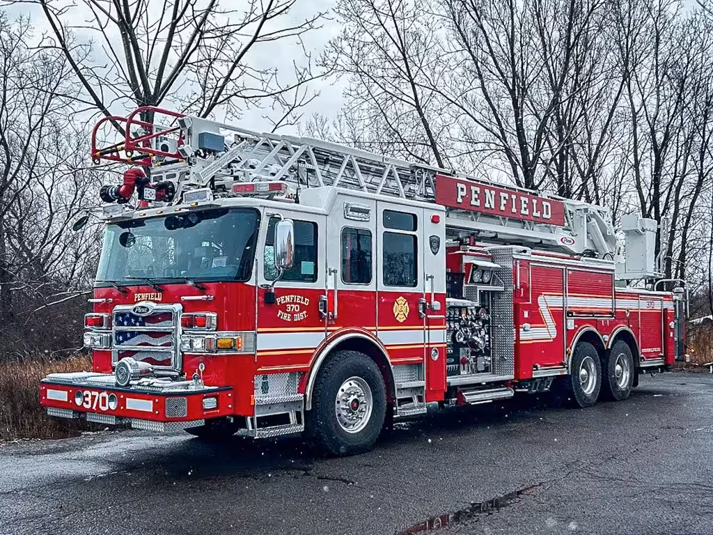 Pierce Enforcer Aerial exterior view