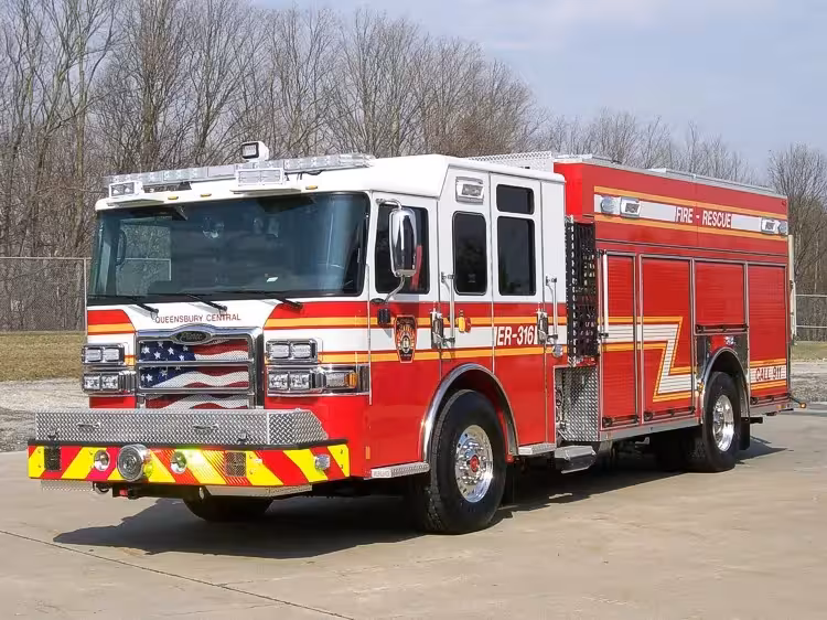 Pierce Pumper exterior view