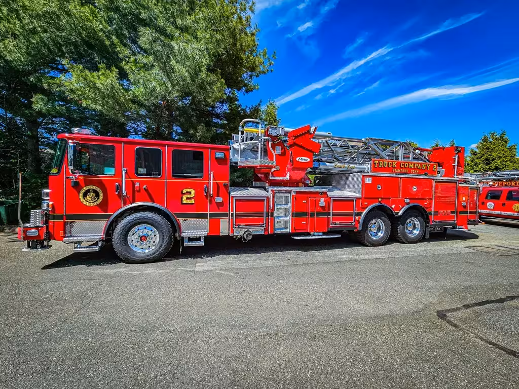 Pierce Enforcer Aerial exterior view
