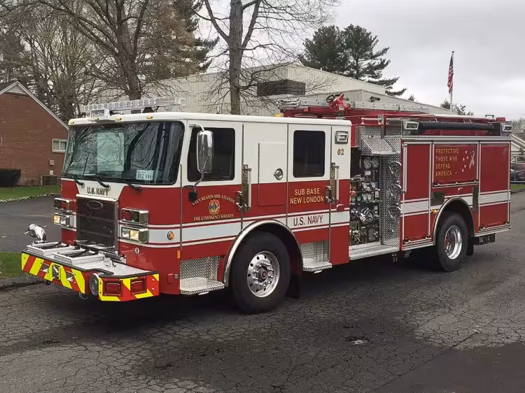 Pierce Pumper exterior view