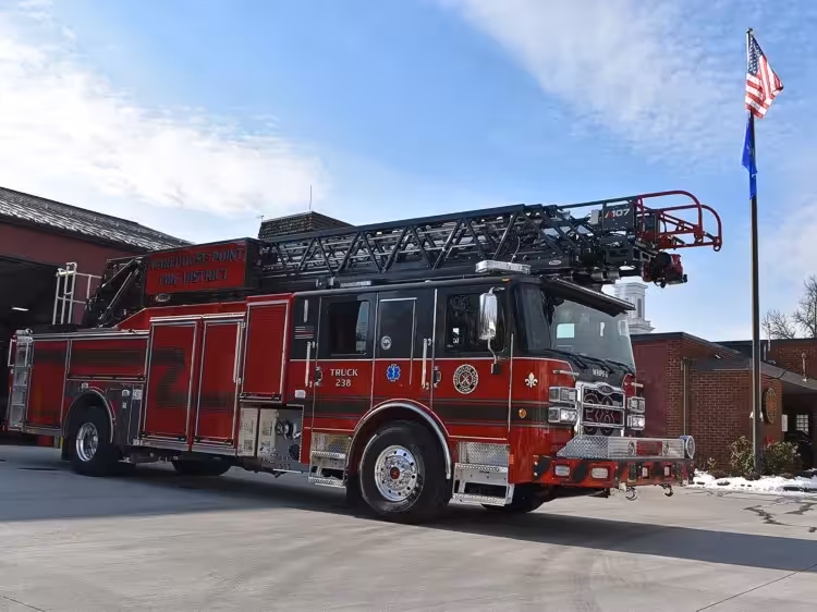 Pierce Enforcer Aerial exterior view