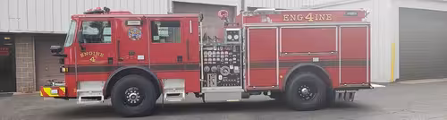 Pierce Arrow Pumper elevated exterior view, photo 36 of 36