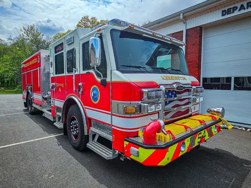 Pierce Velocity Rescue Pumper exterior view