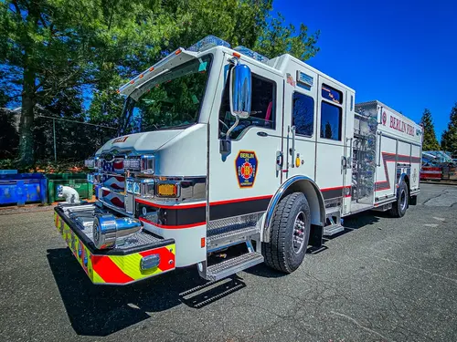 Pierce Velocity Rescue Pumper exterior view
