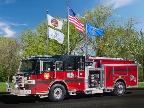 Pierce Velocity Pumper exterior view