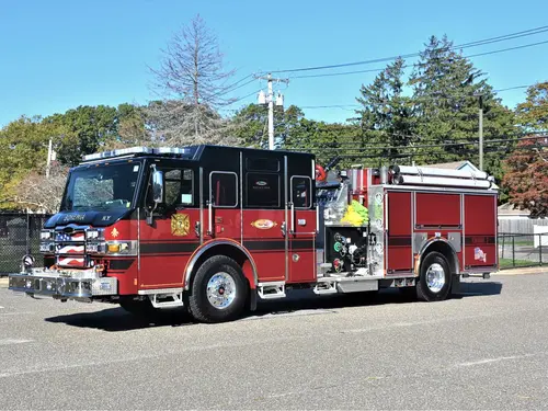 Pierce Impel Pumper exterior view
