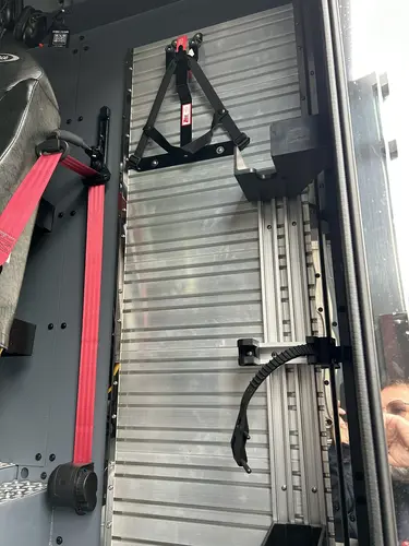 Branford Pierce Impel PUC pumper narrow body compartment with mounted tools