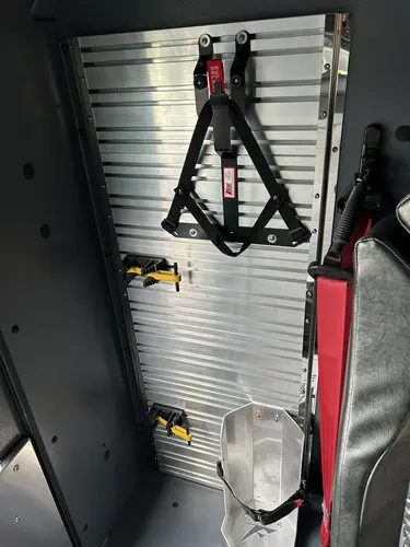 Branford Pierce Impel PUC pumper vertical compartment with mounted tools