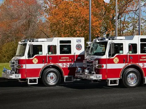 Pierce Impel Pumper exterior view