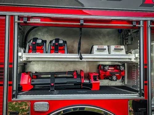 Centereach FD, NY - Pierce Enforcer Rescue Delivery