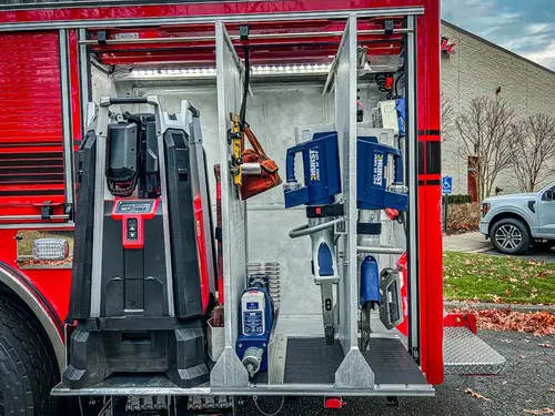Centereach FD, NY - Pierce Enforcer Rescue Delivery