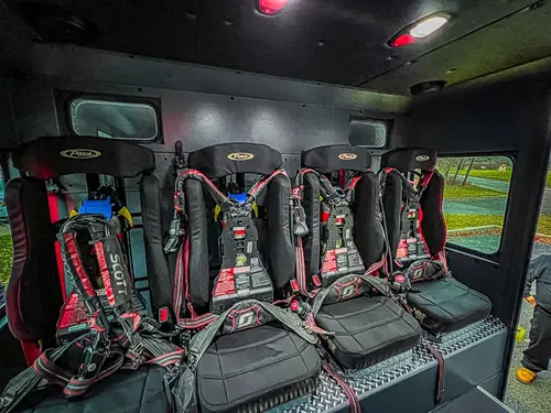 Centereach FD, NY - Pierce Enforcer Rescue Delivery