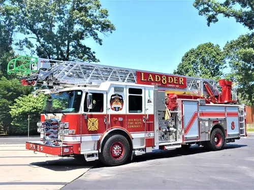 Pierce Enforcer Aerial exterior view