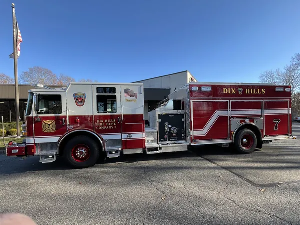 Pierce Enforcer Rescue Pumper exterior view