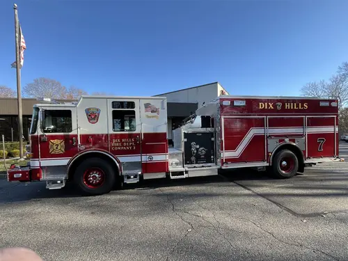 Pierce Enforcer Rescue Pumper exterior view