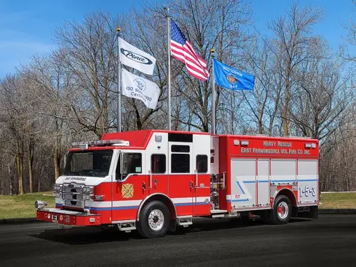 Pierce Impel Rescue Pumper exterior view