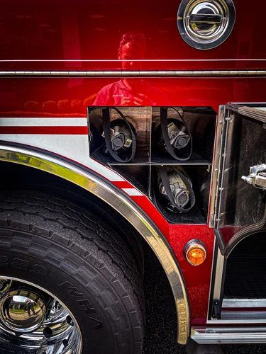 Wheel-area close-up showing side marker light and lower body panel