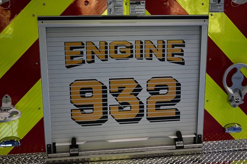Rear panel close-up showing raised unit number lettering