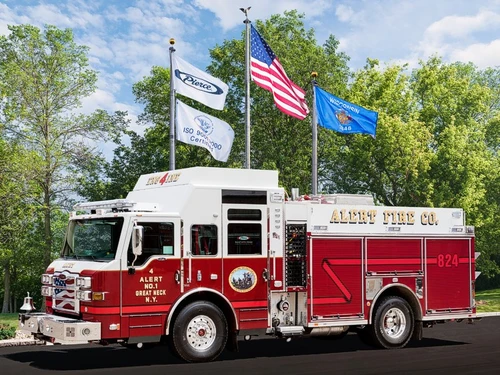 Pierce Velocity Pumper exterior view