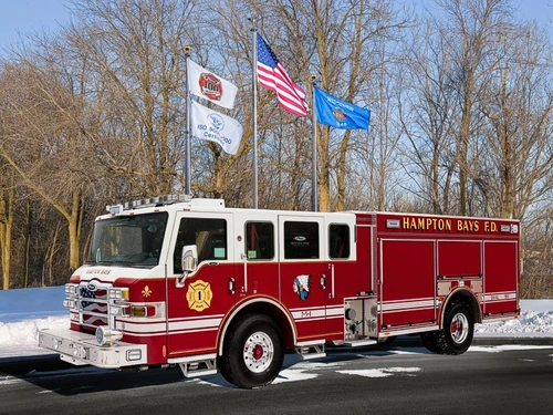 Pierce Impel Pumper exterior view