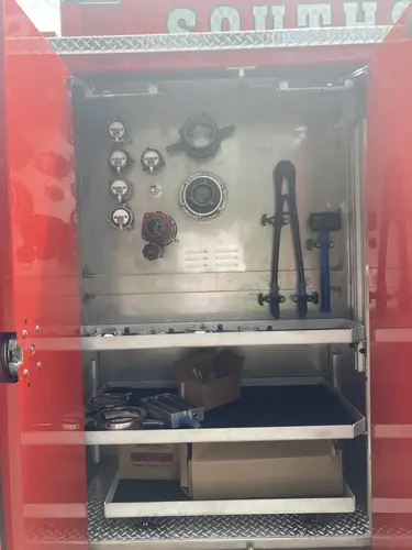 Hempstead FD, NY - Pierce Enforcer Pumper Delivery
