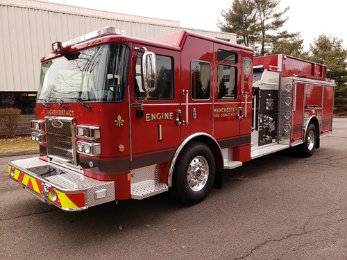 Pierce Saber Aerial exterior view