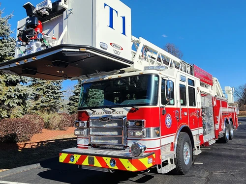Pierce Enforcer Aerial exterior view