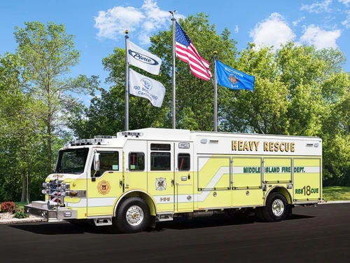 Pierce Impel Rescue exterior view