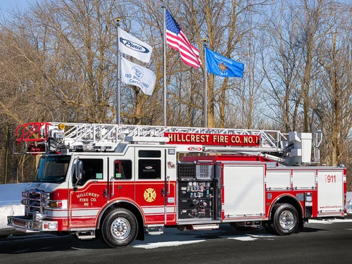 Pierce Velocity Aerial exterior view