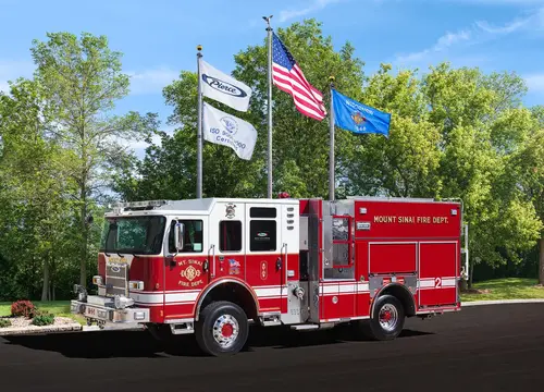 Pierce Enforcer Pumper exterior view, photo 2 of 3