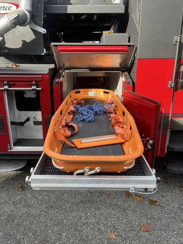 North Massapequa FD, NY - Pierce Enforcer Aerial Delivery