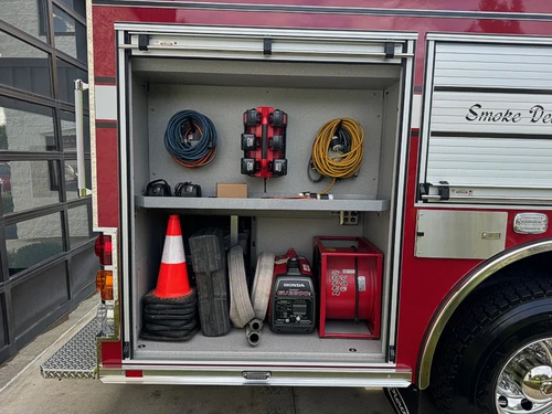 Pierce Enforcer Pumper exterior view, photo 6 of 28