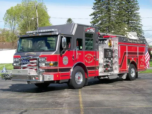 Pierce Pumper exterior view