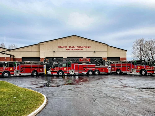 Pierce Pumper exterior view